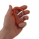 Καραμπίνερ υψηλής αντοχής 7075 Κράμα αλουμινίου 5*8cm Διάφορα χρώματα - Yaia