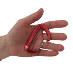 Καραμπίνερ υψηλής αντοχής 7075 Κράμα αλουμινίου 5*8cm Διάφορα χρώματα - Yaia