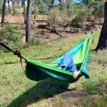 Αιώρα αλεξίπτωτου διπλή 300*200cm 300kg Πράσινη - Yaia