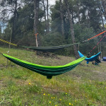 Αιώρα αλεξίπτωτου διπλή 300*200cm 300kg Πράσινη - Yaia