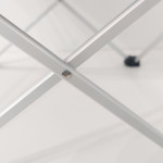 Πτυσσόμενο Τραπέζι camping αλουμινίου 41*34*29cm Μπλε - Yaia