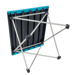 Πτυσσόμενο Τραπέζι camping αλουμινίου 41*34*29cm Μπλε - Yaia