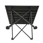 Πτυσσόμενο Τραπέζι camping αλουμινίου 56*40*40cm Μαύρο - Yaia