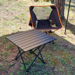 Πτυσσόμενο Τραπέζι camping αλουμινίου 56x46x40cm Μαύρο - Yaia Πτυσσόμενο Τραπέζι camping αλουμινίου 56x46x40cm Μαύρο - Yaia