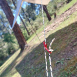 Τέντα αντηλιακή 300*300cm με πασσάλους στήριξης Χακί - Yaia