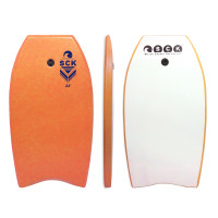 Bodyboard 33inch Πορτοκαλί με leash καρπού SCK