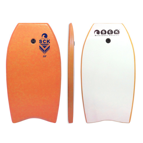 Bodyboard 33inch Πορτοκαλί με leash καρπού SCK