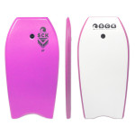 Bodyboard 37inch φούξια με leash καρπού SCK