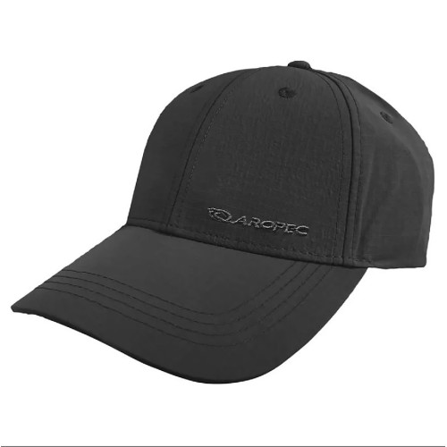 Καπέλο Jockey από αντηλιακό ύφασμα Μαύρο - Aropec