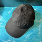 Καπέλο Jockey από αντηλιακό ύφασμα Μαύρο - Aropec