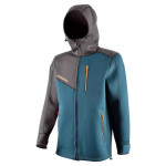 Τζάκετ με κουκούλα νεοπρέν 2mm Loosefit Γκρι/Navy - Aropec
