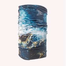 UPF 50+ Πολυχρηστικό Head Wrap & Neckwear Μπλε - Aropec