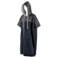 Poncho Μαύρο/γκρί quick dry - Aropec