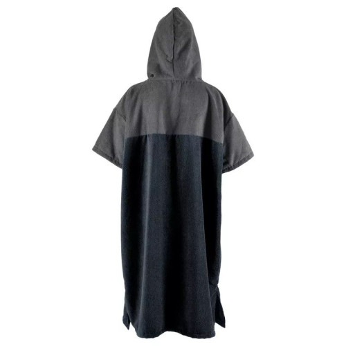 Poncho Μαύρο/γκρί quick dry - Aropec