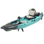 SCK Largo 300 Μονοθέσιο Pedal Kayak ready με αλουμινίου κάθισμα και τιμονιέρα | Τιρκουάζ- Μαύρο