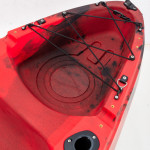 SCK Nereus HD Θαλάσσιο καγιάκ 3 θέσεων - Κόκκινο/Μαύρο