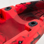 SCK Nereus HD Θαλάσσιο καγιάκ 3 θέσεων - Κόκκινο/Μαύρο