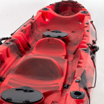 SCK Nereus HD Θαλάσσιο καγιάκ 3 θέσεων - Κόκκινο/Μαύρο