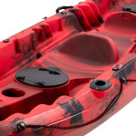 SCK Nereus HD Θαλάσσιο καγιάκ 3 θέσεων - Κόκκινο/Μαύρο