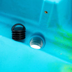 SCK Nereus HD Θαλάσσιο καγιάκ 3 θέσεων - Γαλάζιο/Πράσινο/Μπλε