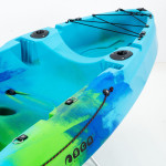 SCK Nereus HD Θαλάσσιο καγιάκ 3 θέσεων - Γαλάζιο/Πράσινο/Μπλε