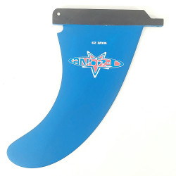 Πτερύγιο T-Zone Fin Wave 23 US box για SUP ή Windsurf Μπλε