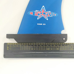 Πτερύγιο T-Zone Fin Wave 23 US box για SUP ή Windsurf Μπλε
