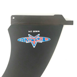 Πτερύγιο T-Zone Fin Wave 240 US box για Windsurf Μαύρο