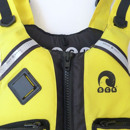 Kayak adjustable Life Jacket SCK Yellow