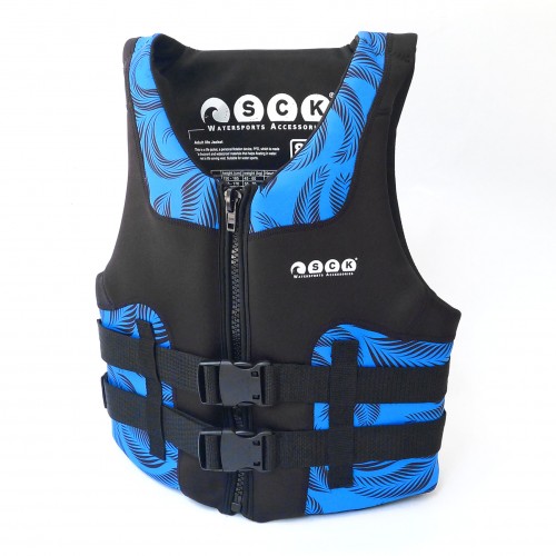 Life Jacket Neopren Waves for Water Sports SCK - Blue