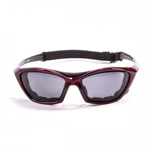 Ocean Sunglasses with polarized lens / Floating  / Lake Garda Red -Smoke lens
