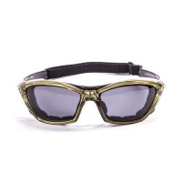 Ocean Sunglasses with polarized lens / Floating  / Lake Garda Green -Smoke lens