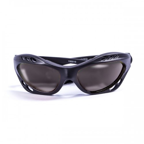 Ocean Sunglasses with polarized lens / Floating  / CUMBUCO / mate Black