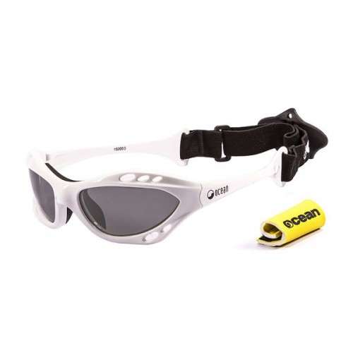 Ocean Sunglasses with polarized lens / Floating  / CUMBUCO / White