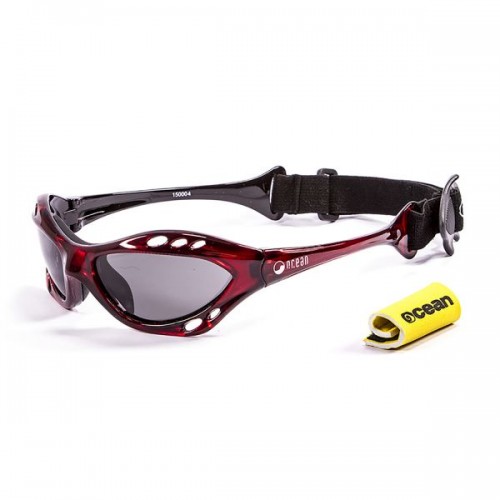 Ocean Sunglasses with polarized lens / Floating  / CUMBUCO / Red