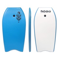 Bodyboard 37inch γαλάζιο με leash καρπού SCK