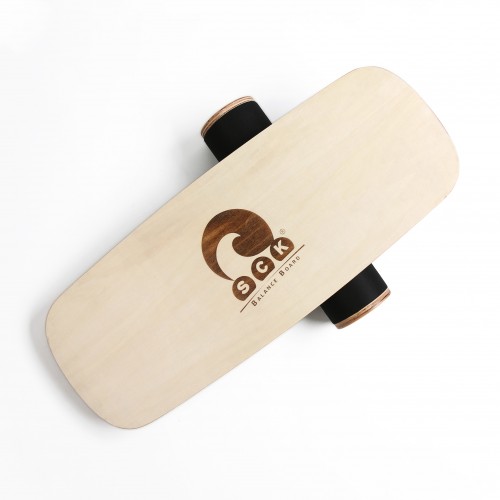 SCK Balance Board with roller Wood