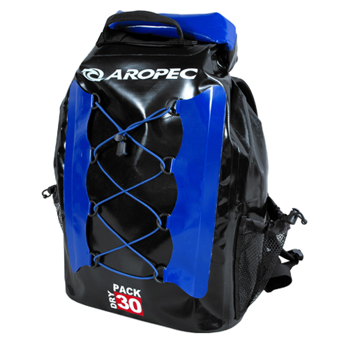 Waterproof Dry backpack 30L blue Aropec