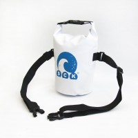 Waterproof bag 3L with waist straps white
