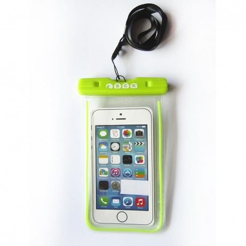 Waterproof phone case SCK Lime up to 7''