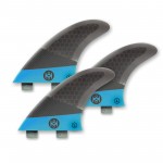 Φινάκια για surf KOALITION Thruster Carbon FCS 3τμχ