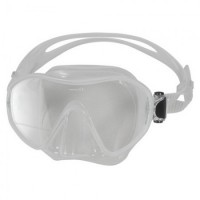 Single Lens Frameless Diving Mask clear silicon Aropec