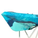 OCEANUS 335 pedal-step μονοθέσιο καγιάκ με κάθισμα αλουμινίου SCK - Μπλε/Τυρκουάζ