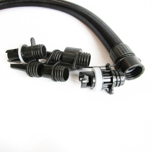 Replacement hose with various nozzles for electric SUP pump