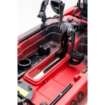 Cyclo 2 διθέσιο ποδηλατικό καγιάκ για ψάρεμα SCK κόκκινο-μαύρο