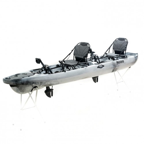 Cyclo 2 two-seater cycling kayak for fishing SCK white-black
