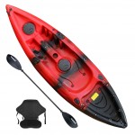 SCK Conger single seat fishing kayak 300 - Red/Black