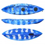 SCK Conger single seat fishing kayak 300 - Blue/White