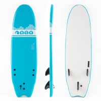 Soft surf board 6ft Blue SCK 