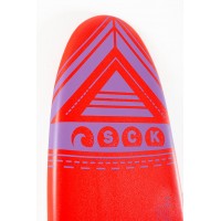 Soft surf board 7ft Red SCK 